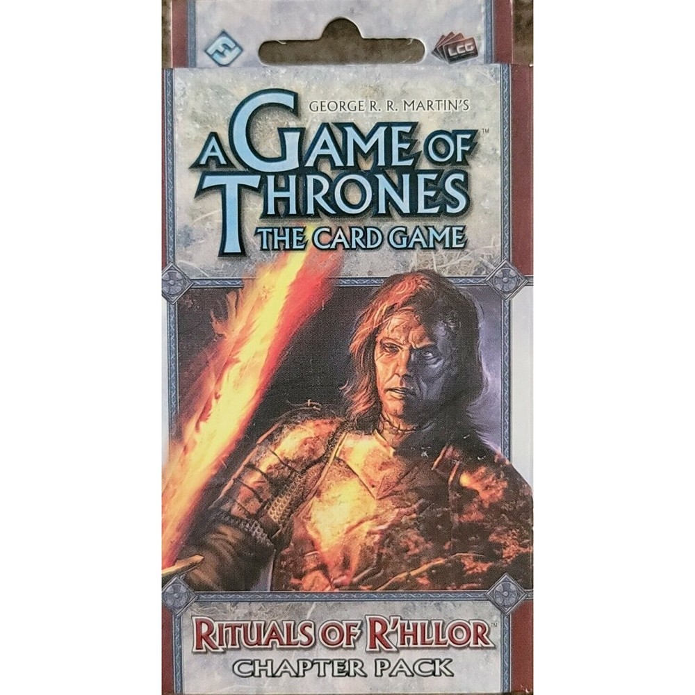 New A Game of Thrones LCG: Rituals of R'hllor chapter pack george rr martin
